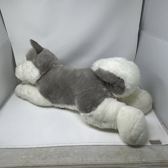 27in Aurora World  Husky Wolf Plush Dog Stuffed Animal Pillow Plush - Picture 12 of 14